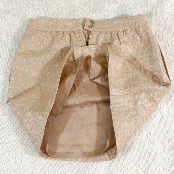 Women's Minimalist Mini Skirt w Pockets Ann Taylor LOFT Textured Petite Clothing - Picture 5 of 11